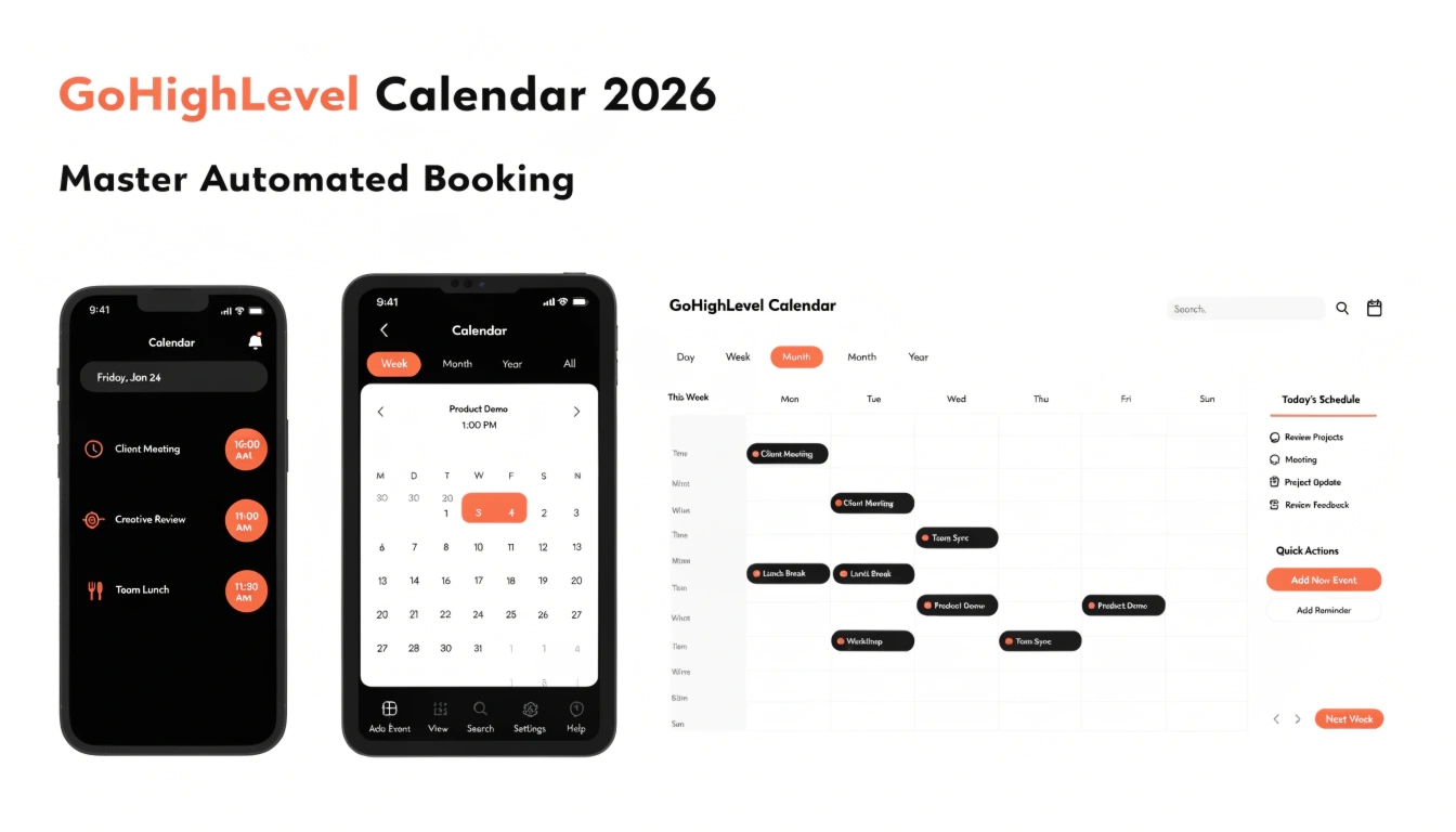 GoHighLevel Calendar 2026: Master Automated Booking