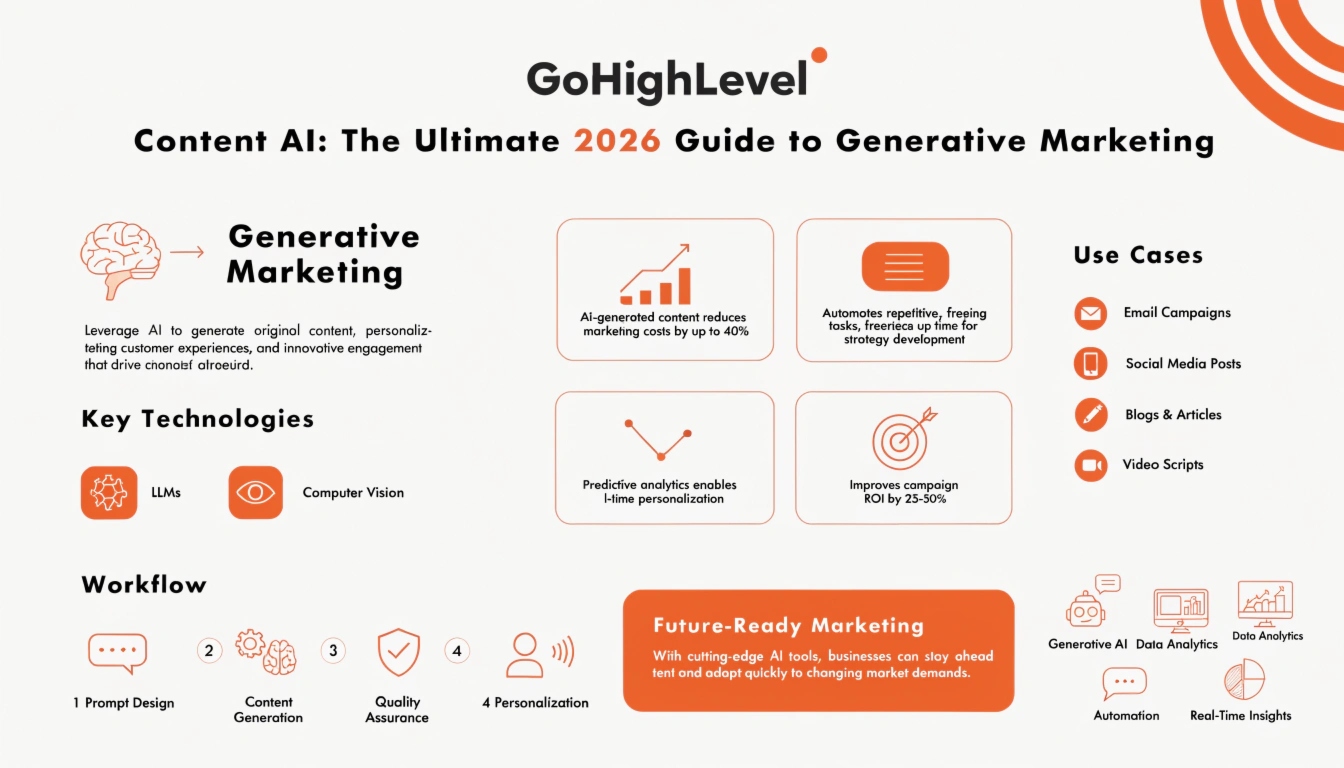 GoHighLevel Content AI: The Ultimate 2026 Guide to Generative Marketing