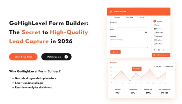 GoHighLevel Form Builder: The Secret to High-Quality Lead Capture in 2026
