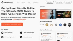 GoHighLevel Website Builder: The Ultimate 2026 Guide to High-Conversion Web Design