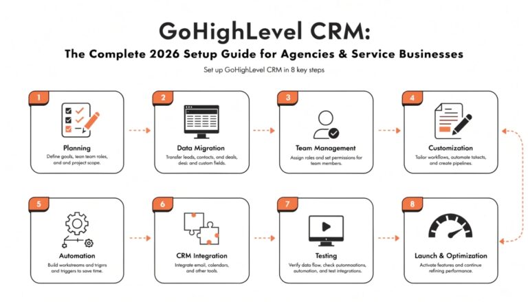 GoHighLevel CRM: The Complete 2026 Setup Guide for Agencies & Service Businesses