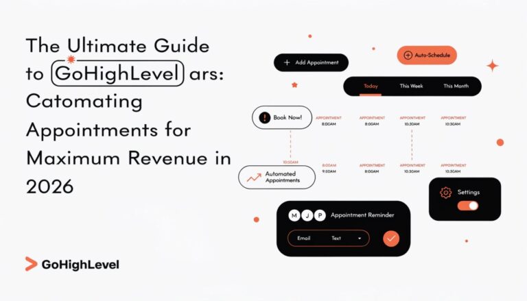 The Ultimate Guide to GoHighLevel Calendars: Automating Appointments for Maximum Revenue in 2026