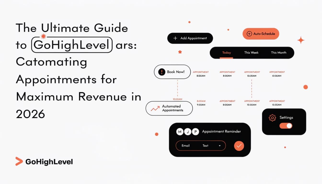 The Ultimate Guide to GoHighLevel Calendars: Automating Appointments for Maximum Revenue in 2026